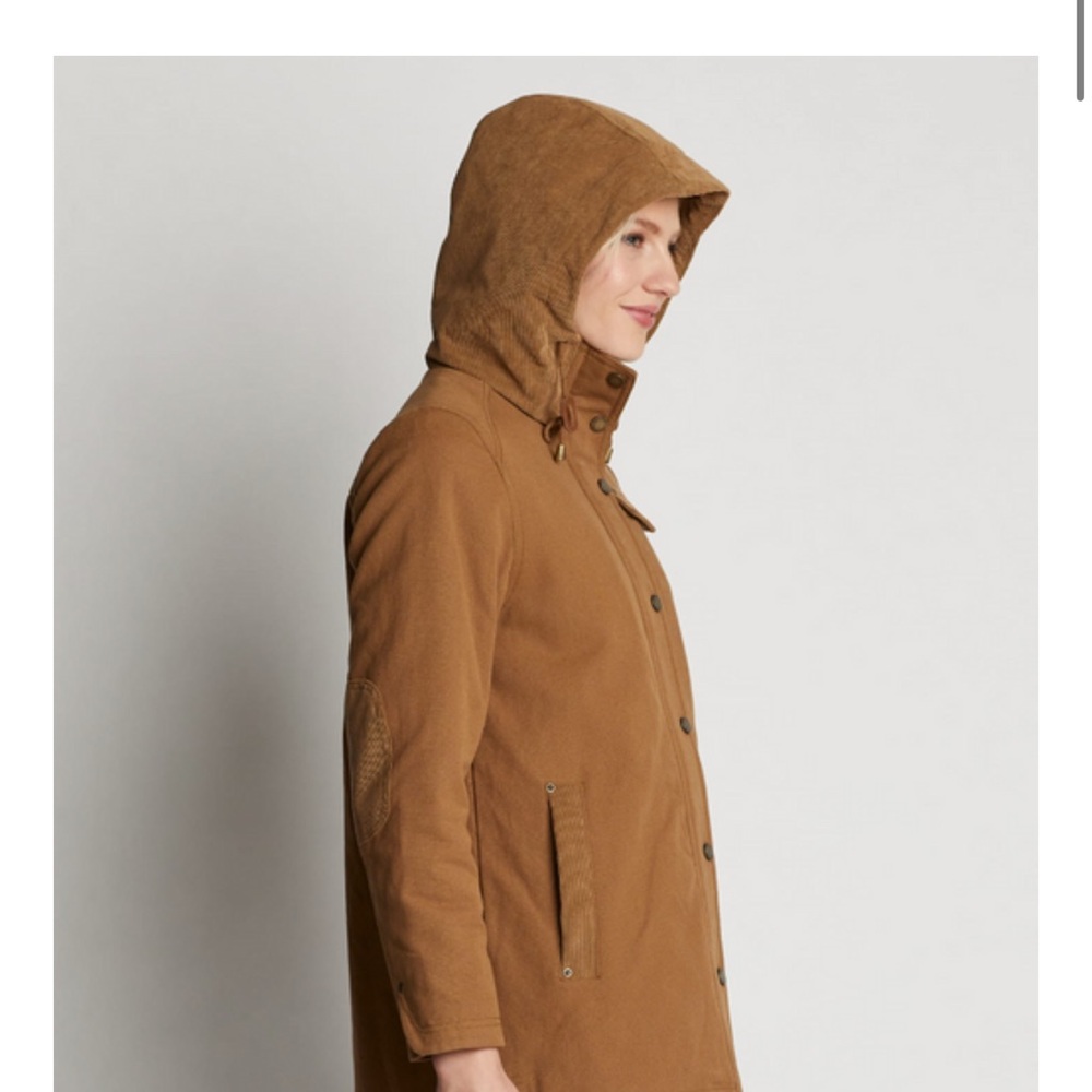 Pendleton Women's Marias Canvas Cord Trim Parka (NWT) - Picture 7 of 15
